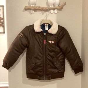 Toddler Boys Aviator Coat